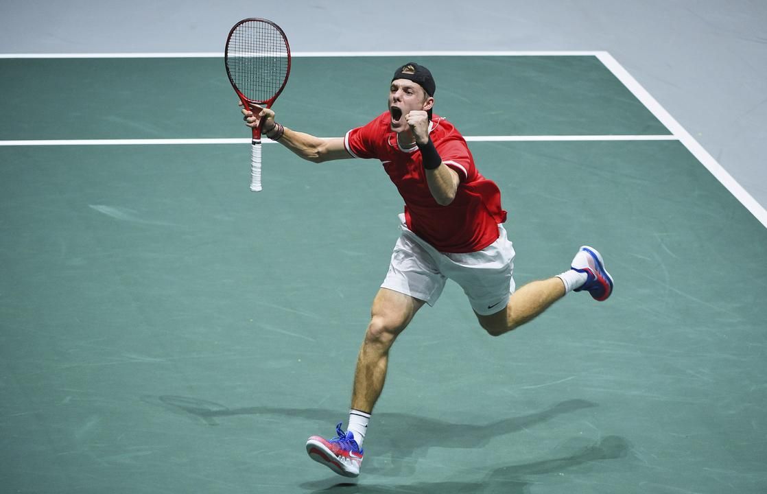 Denis Shapovalov nella foto