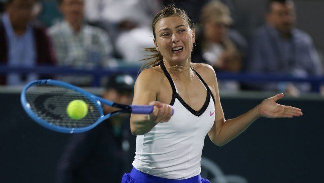Maria Sharapova nella foto