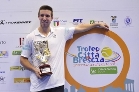 “Nel 2016 punto dritto ai top-100. Grazie al pubblico di Brescia, davvero sportivo. Ci vediamo l'anno prossimo!”