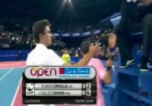 Video del Giorno: Flavio Cipolla impegnato contro Gilles Simon a Montpellier