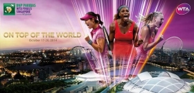 Inizierà il prossimo 17 ottobre il Masters WTA di Singapore