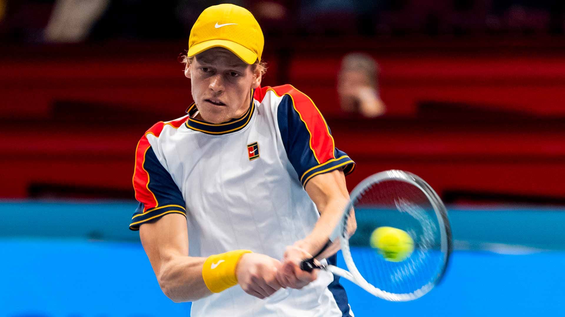 Jannik Sinner a Vienna 2021