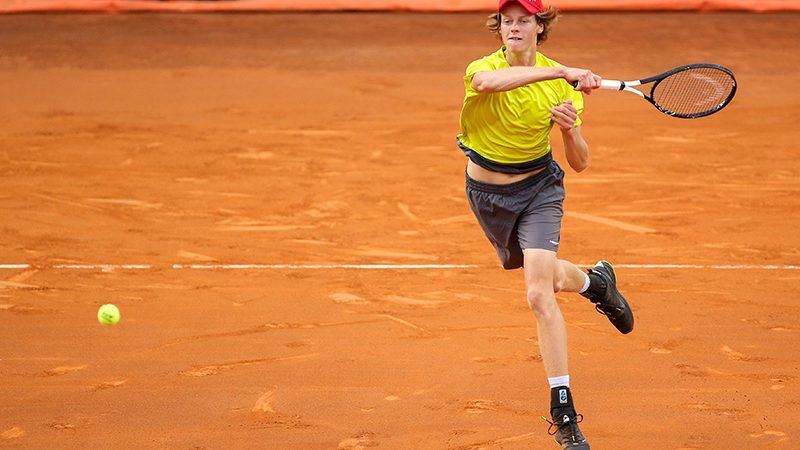 Jannik Sinner nella foto