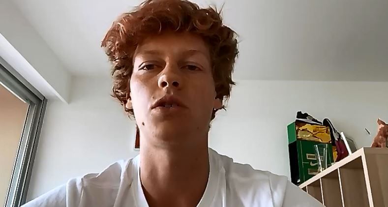 Jannik Sinner nella foto