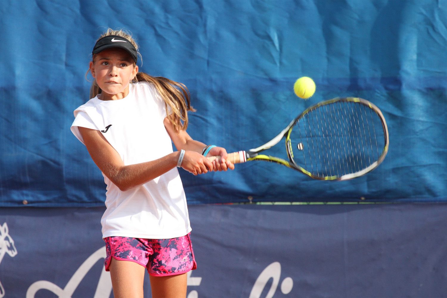 Ana Lanisek, 12 anni dalla Slovenia, sarà in campo domenica nella sfida decisiva contro l'Italia - Foto Alvaro Maffeis
