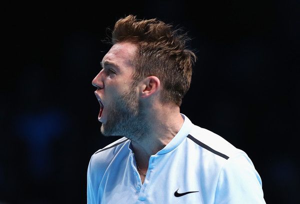 Jack Sock nella foto