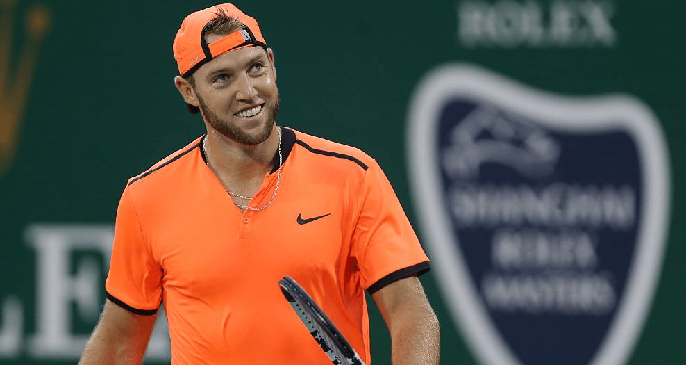 Jack Sock nella foto