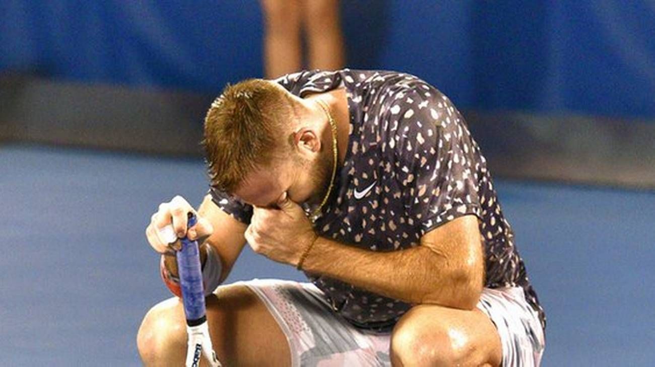 Jack Sock nella foto