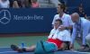 Jack Sock quasi sviene in campo. L’americano poi si è ripreso (Video)