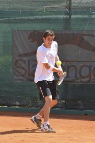 Il tennista del TC Santa Croce sull'Arno Edoardo Soldaini.