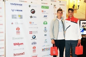 Nella foto di Christian Minozzi Matteo Donati e Lorenzo Sonego