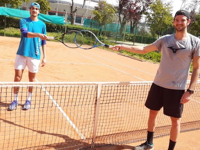 Lorenzo Sonego e Andrea Vavassori nella foto