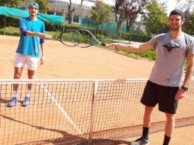 Lorenzo Sonego e Andrea Vavassori nella foto
