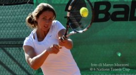 Sara Sorribes Tormo non ancora 16 enne e già al n.507 del mondo - Foto Marco Mazzoni