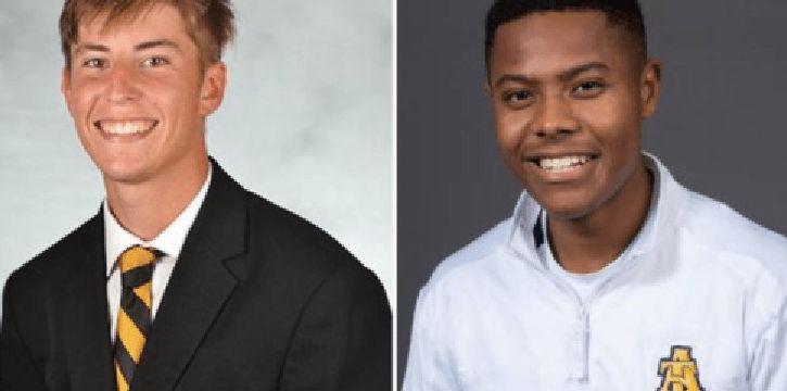 Spencer Brown (a sinistra) e John Wilson nella foto