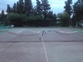 Il profilo Twitter dell'accademia tennistica svedese 'Good to Great' ha pubblicato un'avvilente immagine, dove sono illustrate le condizioni in cui si è disputato il torneo Futures di <strong>Sousse (Tunisi)</strong>