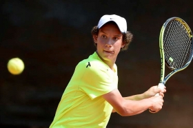 Il milanese Filippo Speziali ci riprova al Torneo Avvenire dopo essere giunto in semifinale già lo scorso anno al Tc Ambrosiano - Foto Francesco Panunzio