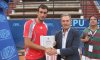 In occasione dei 25 anni degli Internazionali di tennis di San Marino Potito Starace premiato dalla Federazione Sammarinese per le sue tre vittorie, unico ad aver realizzato tale impresa sul Titano