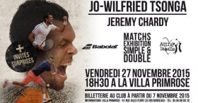 Esibizione tra Tsonga e Chardy a Bourdeaux il prossimo 27 novembre