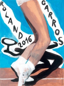 La locandina del Roland Garros 2016