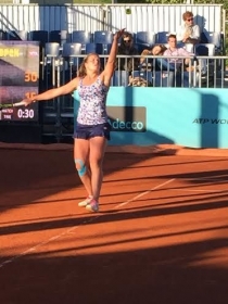 Karin Knapp, 28 anni, Nr. 75 del mondo