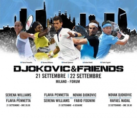 Djokovic & Friends: Ci sarà anche Fabio Fognini
