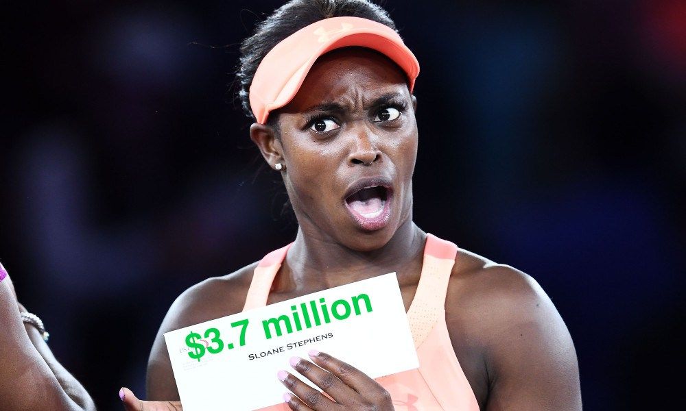 Sloane Stephens nella foto