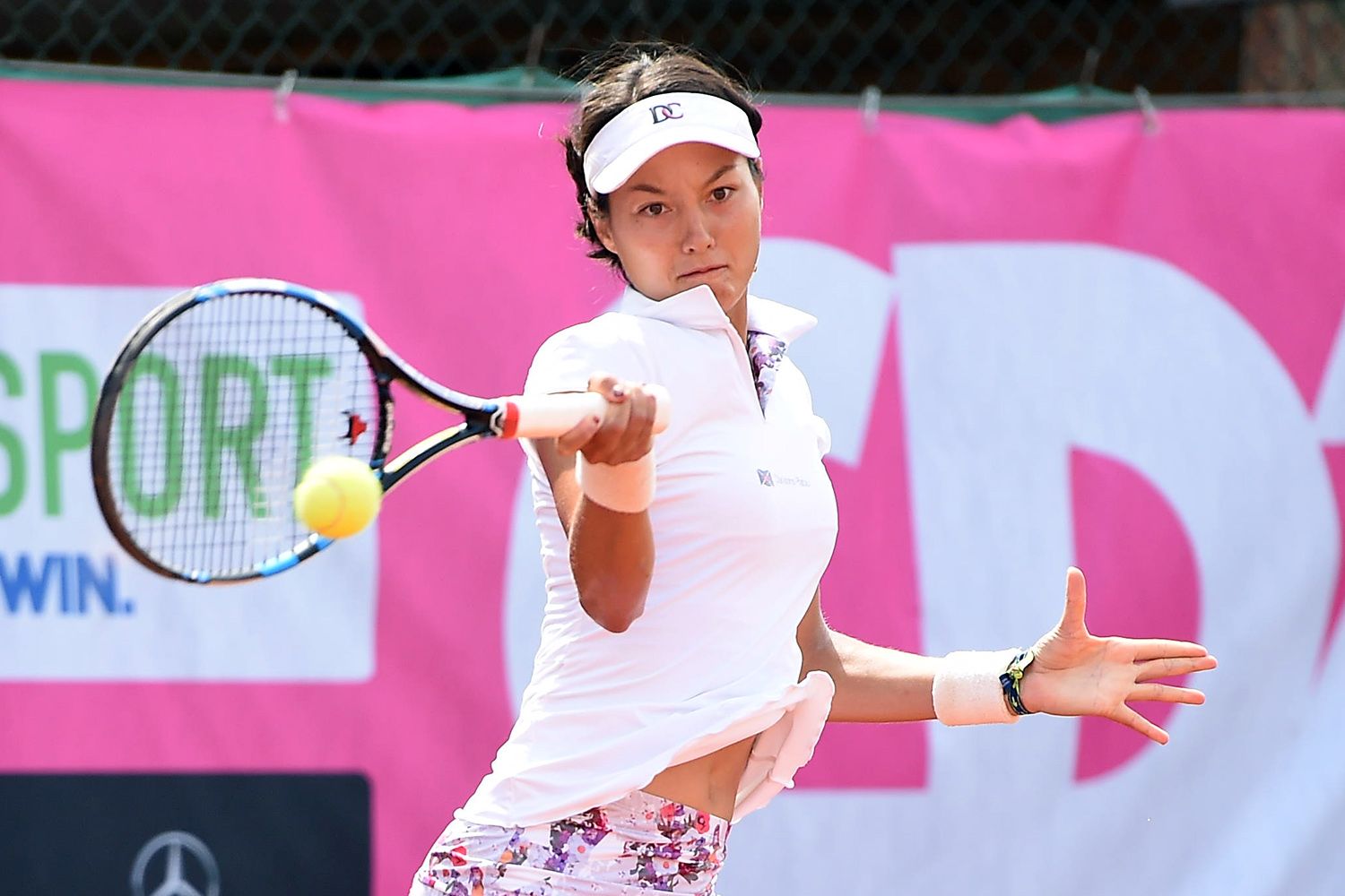 Melanie Stokke, norvegese classe 1996, è ai quarti di finale. Battuta per 6-1 6-1 Alberta Brianti - (foto San Marco)