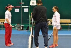 Giulia Sussarello (a destra) ha sfiorato l'impresa contro Alberta Brianti, già numero 55 del mondo, tesserata per il Tc Genova