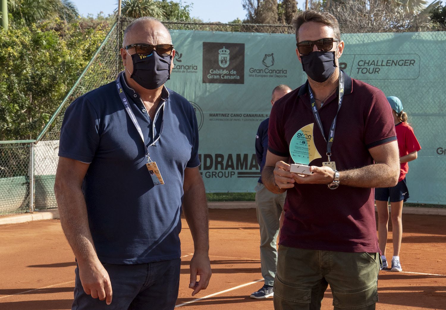 Marcello Marchesini e David Marrero - Foto Marta Magni/MEF Tennis Events