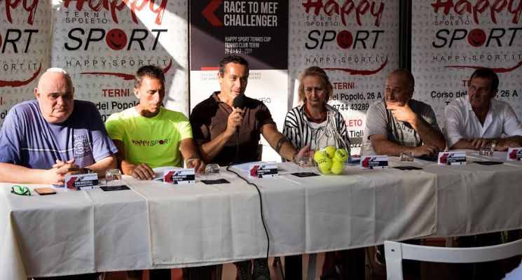 Presentato il torneo Race to MEF Challenger Terni. Setkic e Pavic ai nastri di partenza