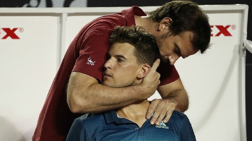 Dominic Thiem nella foto