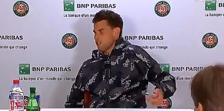 Dominic Thiem nella foto
