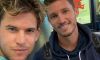 Dominic Thiem si fa una foto senza mascherina in aereoporto