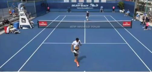 Bernard Tomic nella foto