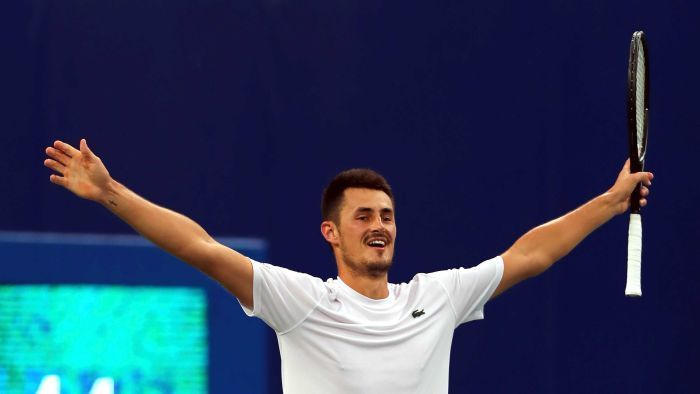 Bernard Tomic nella foto