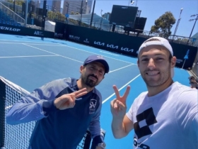 Simone Vagnozzi e Stefano Travaglia nella foto