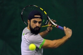 Il fiorentino Matteo Trevisan, protagonista di questi primi due giorni di qualificazione al Città di Sondrio - Foto Panunzio