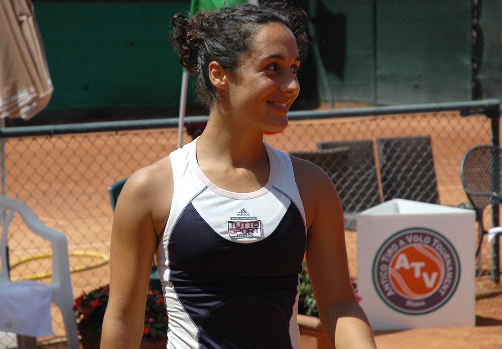 L'azzurra Martina Trevisan, vincitrice nel 2015 - Foto SportFace