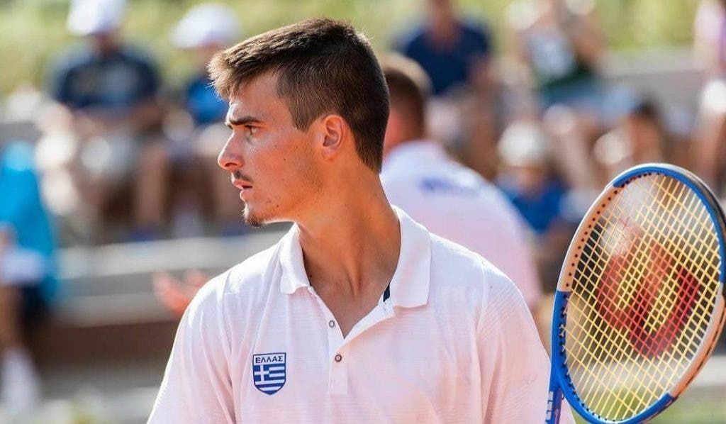 Petros Tsitsipas nella foto