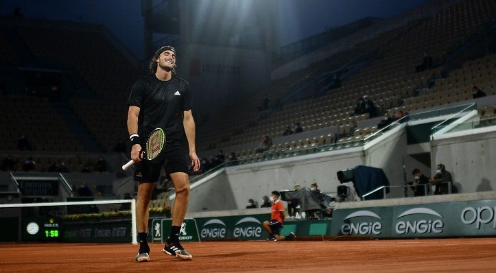 Stefanos Tsitsipas nella foto
