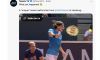 A Tsitsipas si spezza la racchetta in risposta (Video)
