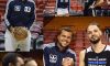 Jo Wilfried Tsonga alle prese con il Basket
