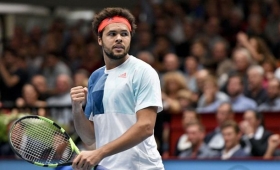 Nella foto Jo Wilfried Tsonga