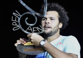 Nella foto Jo Wilfried Tsonga