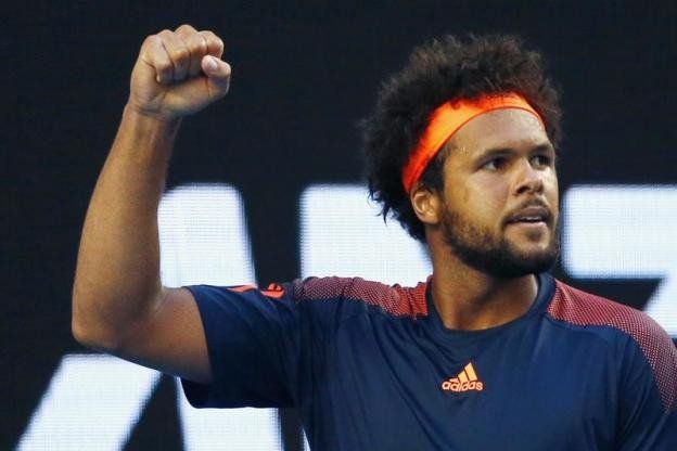 Nella foto Jo Wilfried Tsonga