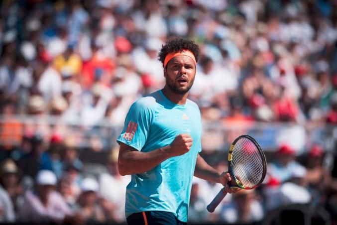Jo Wilfried Tsonga nella foto