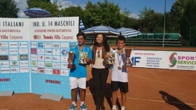 I vincitori del torneo di doppio