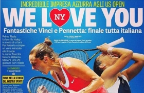 Us Open, Tweet, Video e Varie - Day 13: L'emozioni di Flavia Pennetta e Roberta Vinci