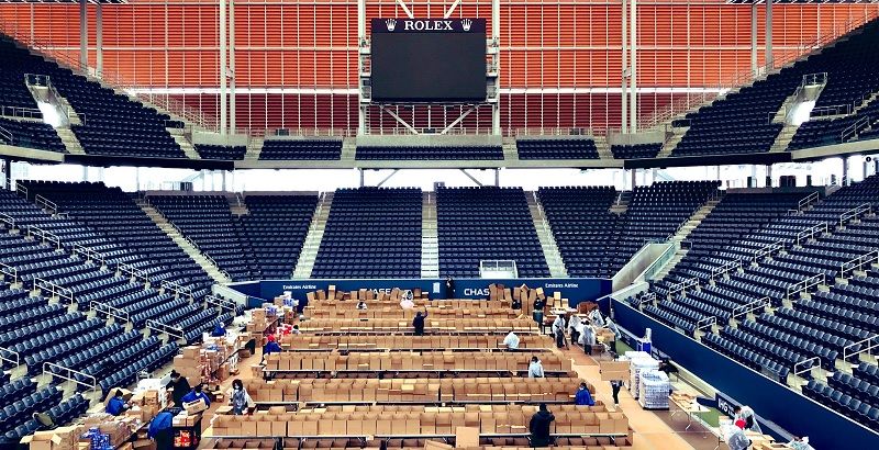 Emergenza Coronavirus: Lo Us Open come non si era mai visto